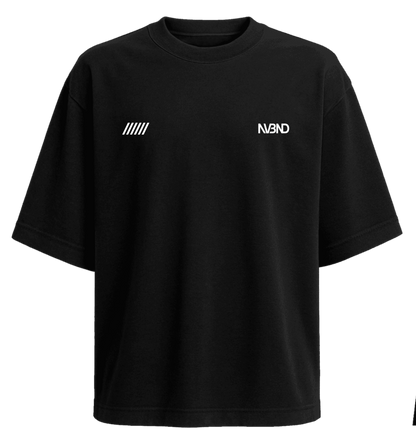 UNBREAKABLE Oversize Tee – Onyx Black (NVRBND Edition)